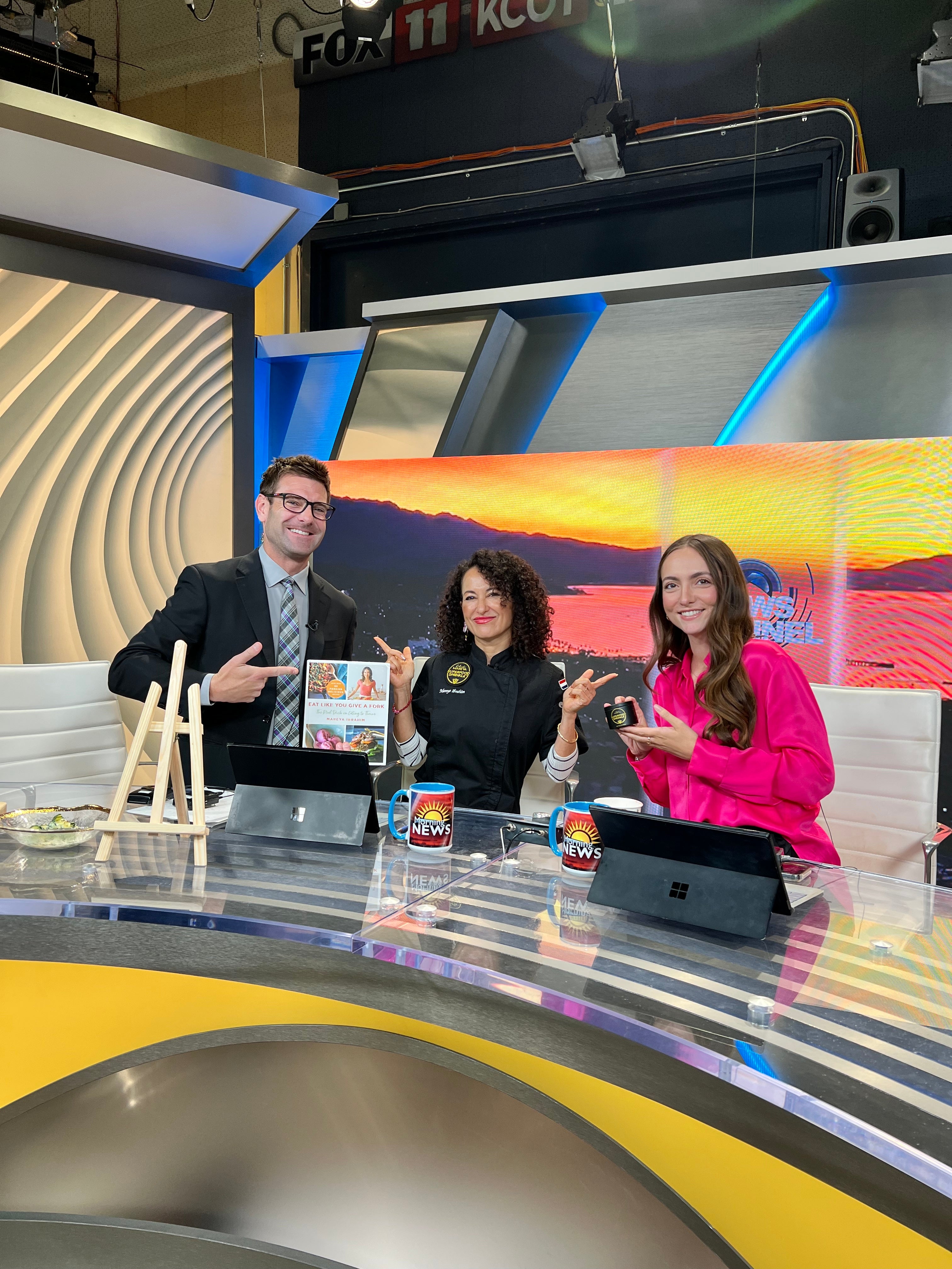 Did you see us on the news?