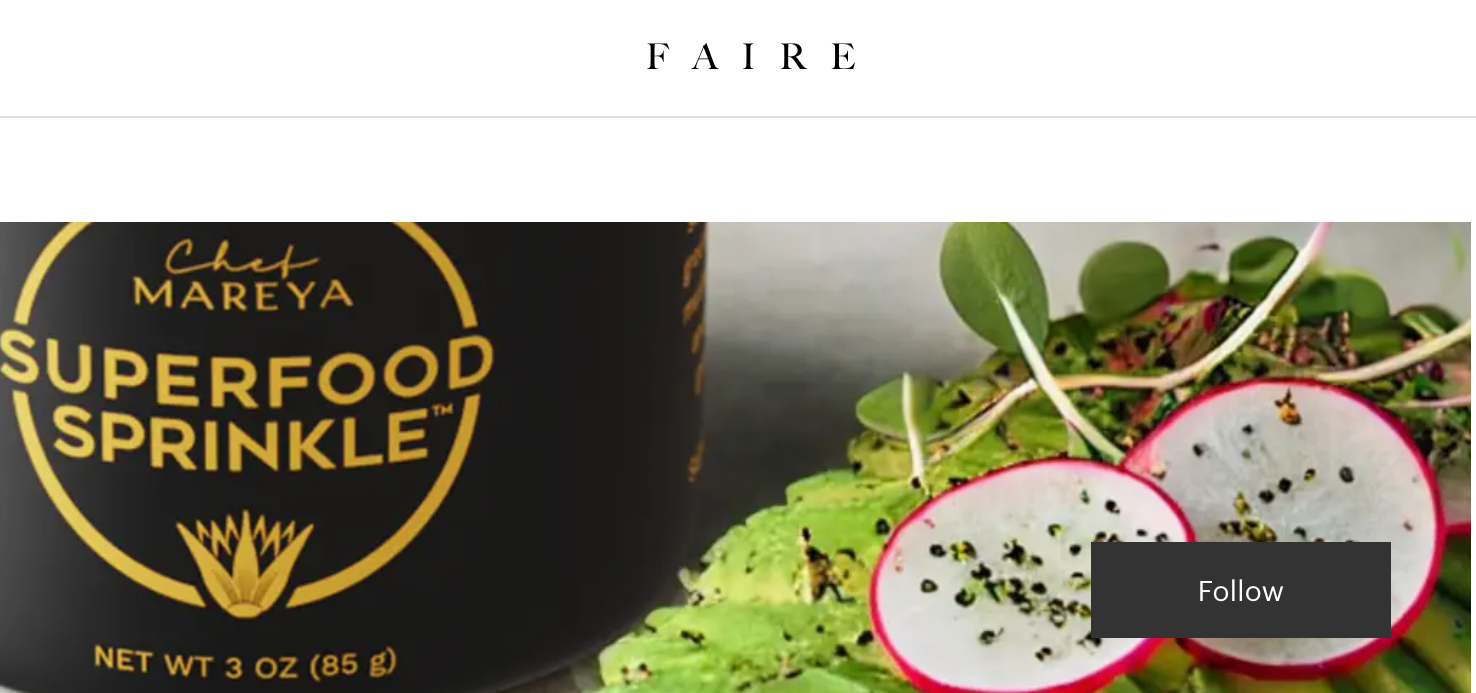 Superfood Sprinkle is now on Faire